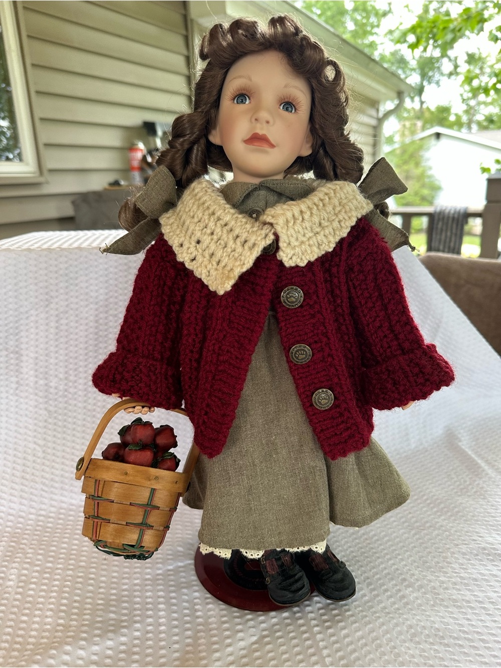 1999 Boyds Yesterday’s Child Candice Porcelain Doll Jan Fuqua LE 1053/12000